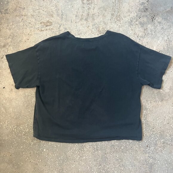 7 For All Mankind “Rise” Girl Oversized Graphic Tee Women’s Size Small - Picture 5 of 5